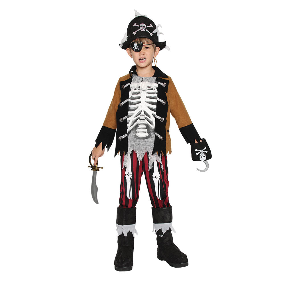 Mad Toys Pirate Boy Kids Halloween Costume Set