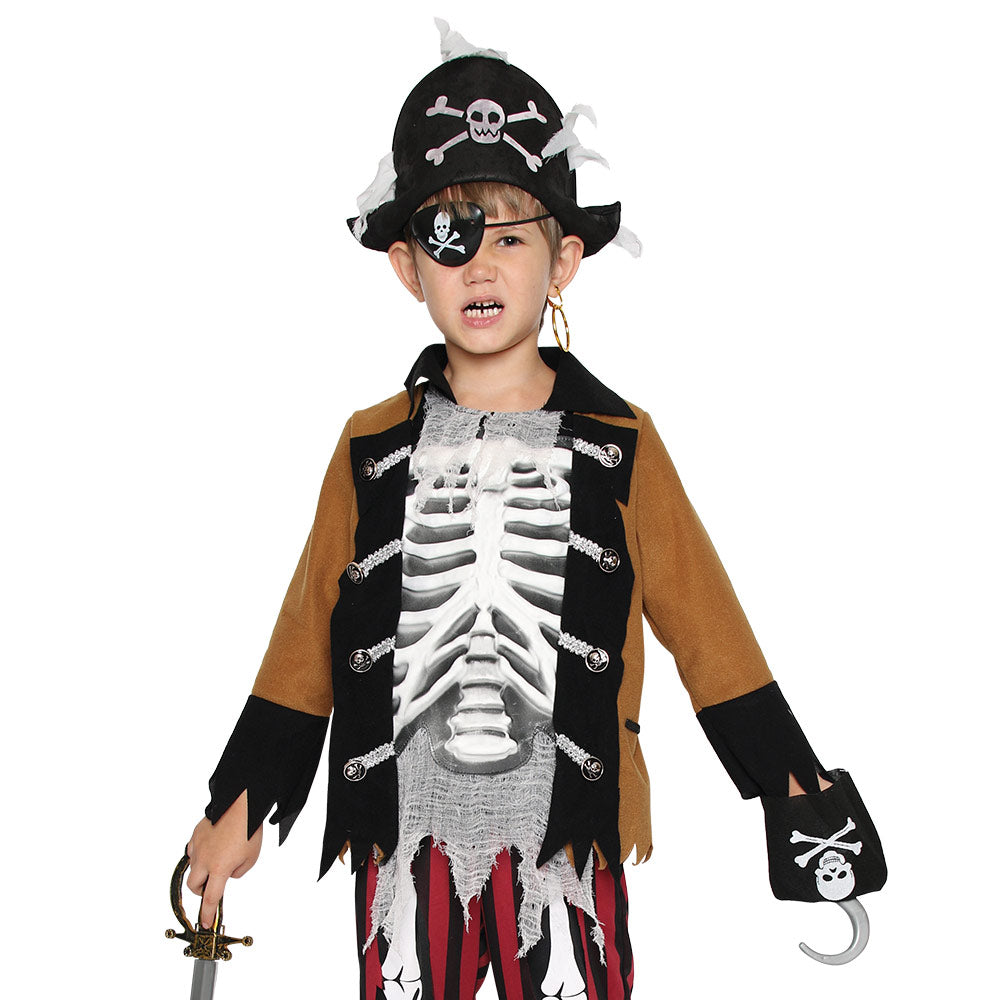 Mad Toys Pirate Boy Kids Halloween Costume Set