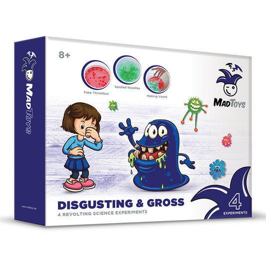 Mad Toys Disgusting and Gross 4 Revolting Science Experiments