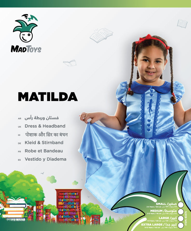 Mad Toys Matilda Book Week Costumes