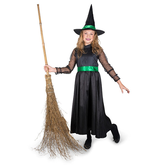 Mad Toys Witch Long Dress Halloween Child Costumes