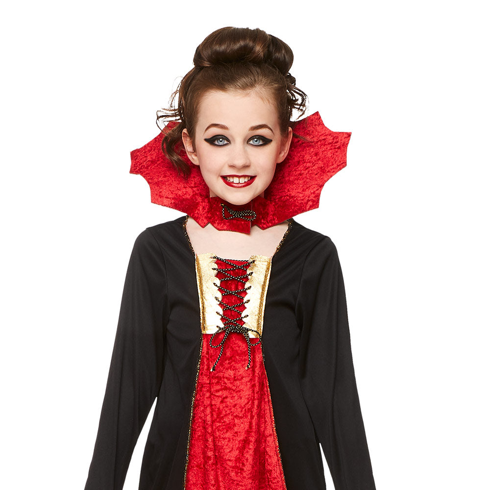 Mad Toys Vampiress Kids Costume Halloween Dress-Up Set