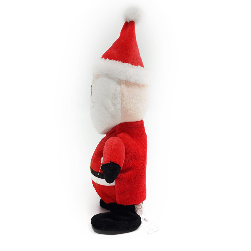 Festive Santa Walk and Sing Christmas Plush Toys