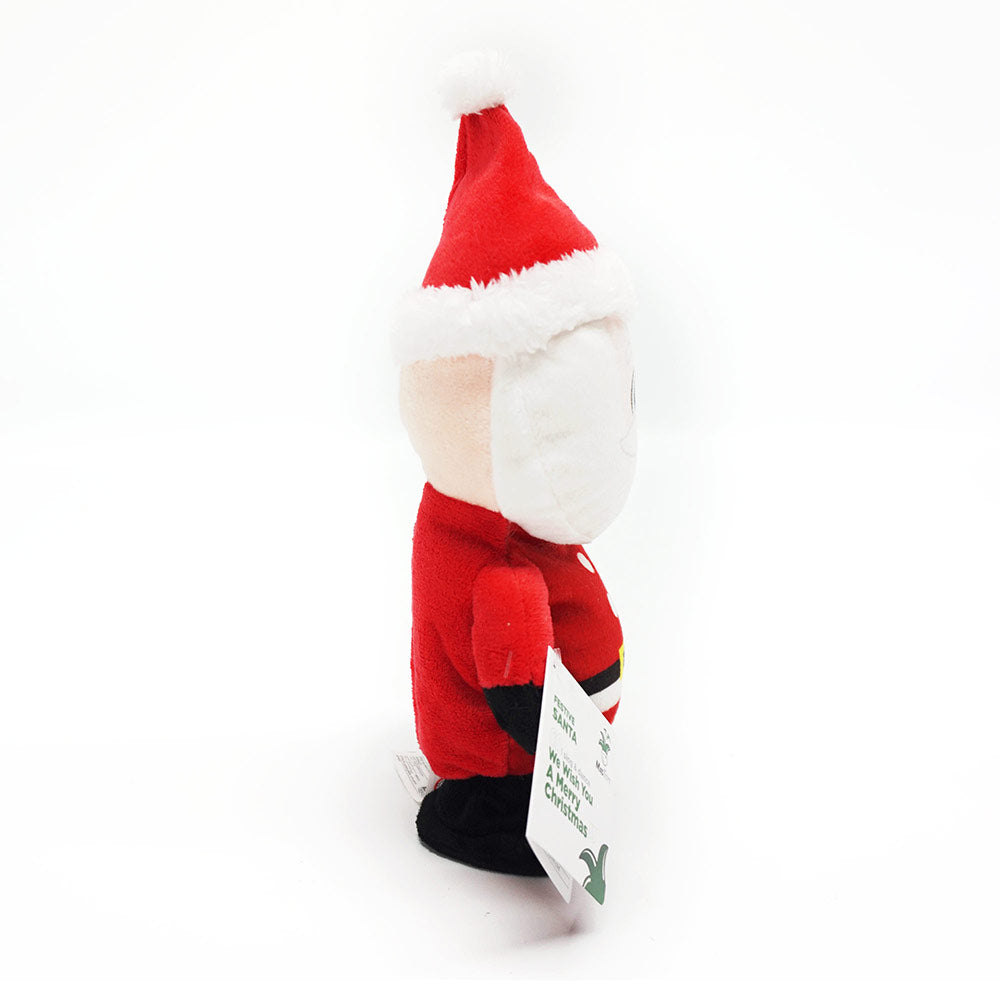 Festive Santa Walk and Sing Christmas Plush Toys