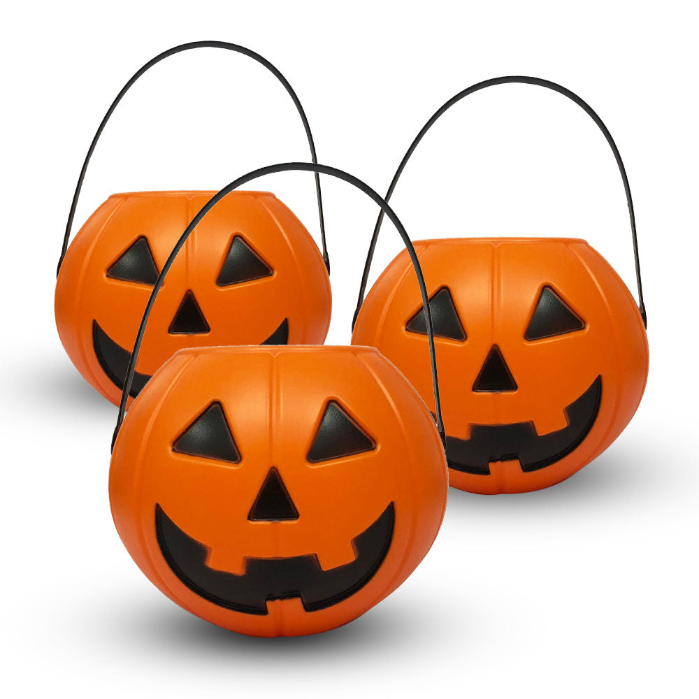 Mad Toys Spooky Pumpkin Bucket Halloween Trick or Treat Accessories
